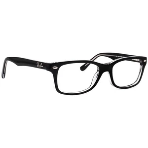 Ray-Ban kleine Brille RB 1531 3529 schwarz auf klarem eckigem Gestell 48[]16 130 - Bild 1 von 6
