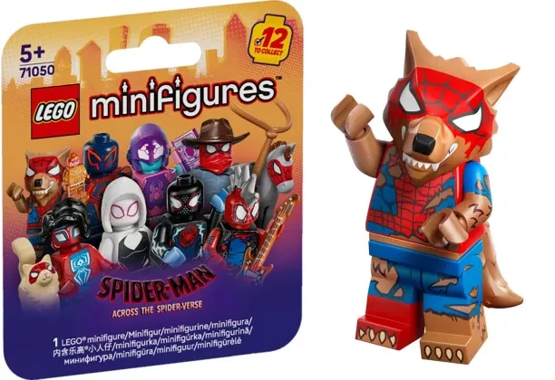 MINIFIGURE LEGO ACROSS THE SPIDER-VERSE 71050 N°7 WEREWOLF SPIDER-MAN NO BOX - Photo 1/1