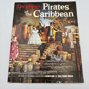 Vintage 1974 Walt Disney Pirates Of The Caribbean Souvenir Program Book - Picture 1 of 8