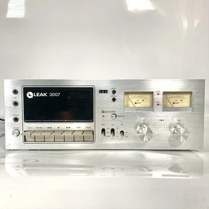 Vintage LEAK 3007 Tape Cassette Deck Refurbished Tested Working Hifi Separate - Picture 1 of 13