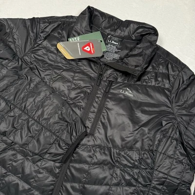 LL Bean PrimaLoft Packaway Black Jacket Full Zip Women’s 3X Plus Lightweight - Image 1 of 4