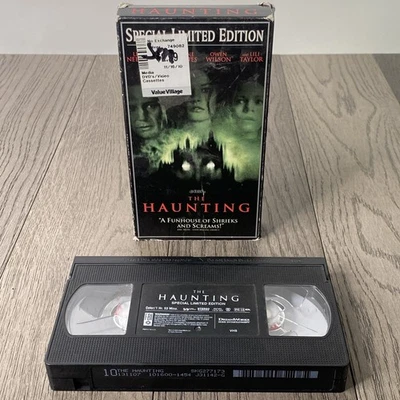The Haunting VHS (2000, Special Limited Edition) Liam Neeson, Owen Wilson Tested - Image 1 of 4