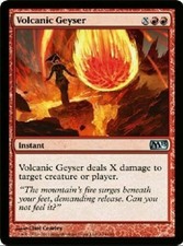 4x MTG: Volcanic Geyser - Red Uncommon - M13 - Magic Card