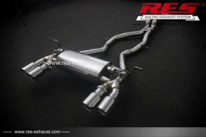 RES Valvtronic Catback +2 Tips Each Side FOR BMW (F80) M3 (F82/F83) M4 Y14- 3.0T - Foto 1 di 1