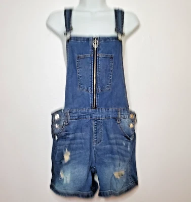 Mono corto Almost Famous talla 9 para mujer desgastado cremallera frontal Foto 1 de 4