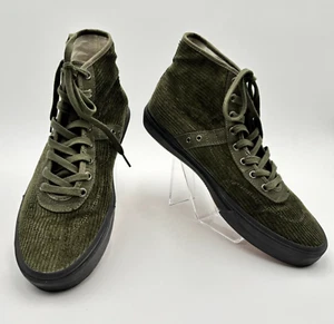 Zapatos de skate Vans Crockett High Decon pana verde oliva/negro para hombre talla 11,5 - Imagen 1 de 14