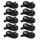 LED Wiring Harness Kit 40A 12/24V Switch Relay ON/OFF Fuse LED Light Bar Offroad