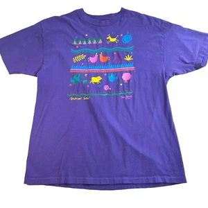 Camisa De Colección Jean Adam’s Mujer’s Extra Grande Púrpura Salsa Suroeste 1990 Azteca - Imagen 1 de 16