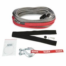 Warn 96040 100 FT Spydura Pro Synthetic Rope Rated For 16,500 LB Winches