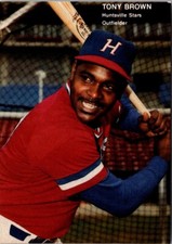 1990 Best Tony Brown #298 Huntsville Stars Baseball Card