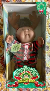 Vintage Mattel African American Cabbage Patch Holiday Baby W/ Tag Adoption Paper - Picture 1 of 24