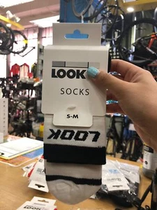 Look S15 Uni Socks Classic S/M -White - Picture 1 of 4