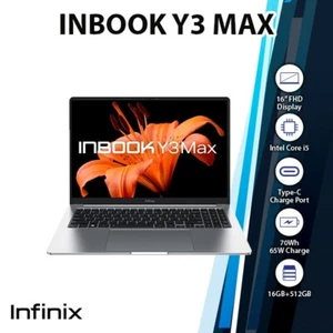 Inifnix Inbook Y3 Max Windows PC Laptop (Silver/16GB RAM 512GB SSD/NEW) - Picture 1 of 6