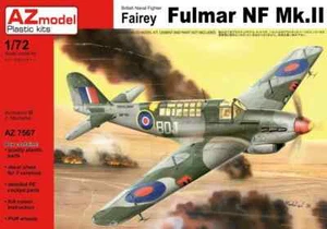 1/72 WW2 Fighter : Fairy Fulmar NF Mk.II "NIght Fighter" [FAA] #7567 : AZ MODELS - Bild 1 von 2
