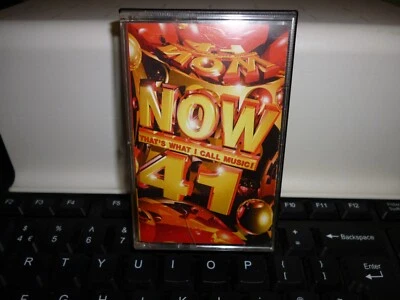 VARIOUS ARTISTS.  " NOW THAT'S WHAT I CALL MUSIC 41 "  DOUBLE CASSETTE, UK 1998. - Image 1 of 4