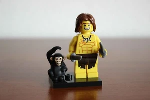 Lego Collectible Minifigures Series 7 Set col07-10 Jungle Boy Minifigure - Picture 1 of 1