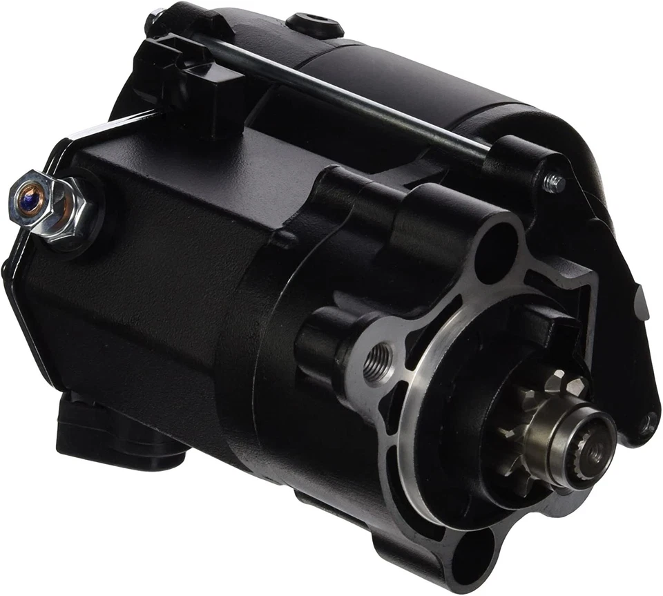 All Balls Black 1.4 Starter Motor For 2011 Harley FLHXSE2 CVO Street Glide - Image 1 of 1
