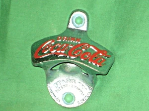 CAST IRON Coca-Cola Wall Mount Bottle Opener Starr "X" - Vintage, NIP - Picture 1 of 4
