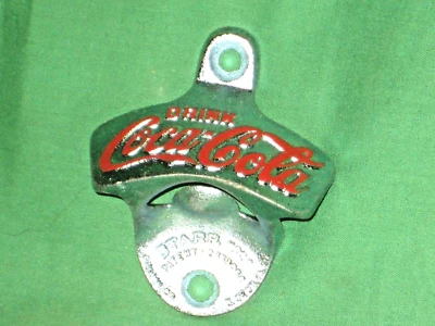 CAST IRON Coca-Cola Wall Mount Bottle Opener Starr "X" - Vintage, NIP - Image 1 of 4