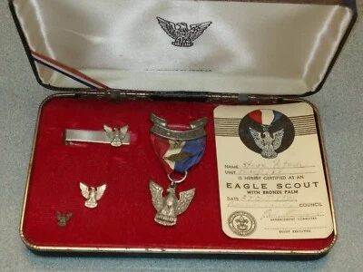 Juego de medallas Eagle Scout 1969 Foto 1 de 4