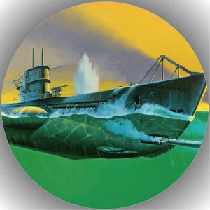 Colocador de tartas cumpleaños fiesta imagen de tartas fondant - oblea barco / barcos P13 - Imagen 1 de 1