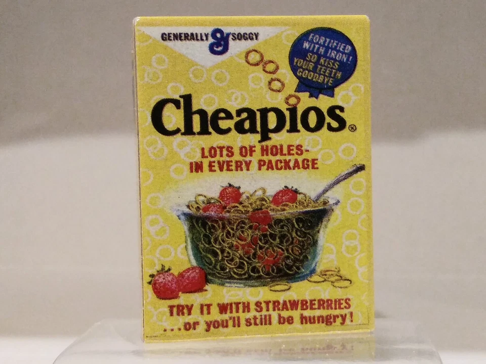 2020 Wacky Packages Minis Series 2 CHEAPIOS Cherrios Topps - Image 1 of 1