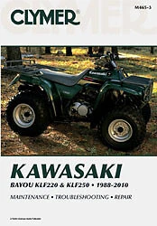 Manual de reparación Clymer para Kawasaki Bayou 220 250 M465-3 1988-2003 Foto 1 de 1