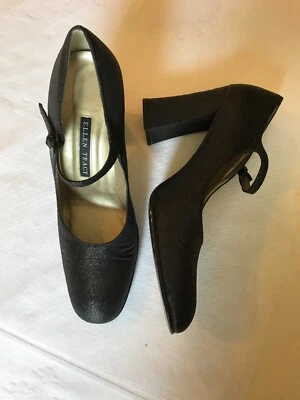 Zapatos de salón Ellen Tracy para mujer talla 9 marrón gamuza usados una vez en excelente estado Foto 1 de 4