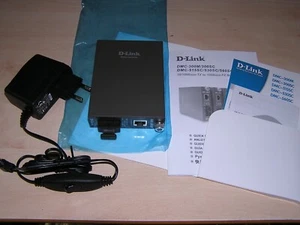 D-Link DMC-300SC Media Converter 10/100BASE-TX to 100BASE-FX as new similar box - Foto 1 di 13
