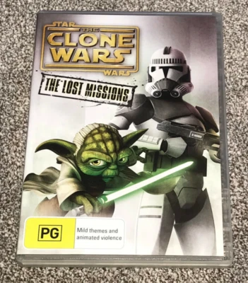 STAR WARS : THE CLONE WARS - THE LOST MISSIONS - 3 DISC DVD BOXSET (FREE UK P&P) - Image 1 of 2