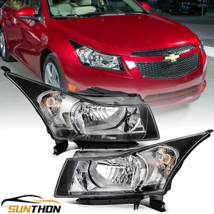 For 2011 2012 2013 2014 2015 Chevy Cruze LS LT Halogen Headlights Lights W/Bulbs - Picture 1 of 11
