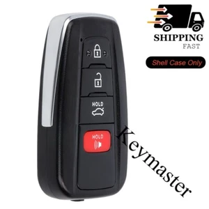 for 2018-2023 Toyota Avalon Camry Corolla 4 Button Remote Key Shell Case + Blade - Picture 1 of 3