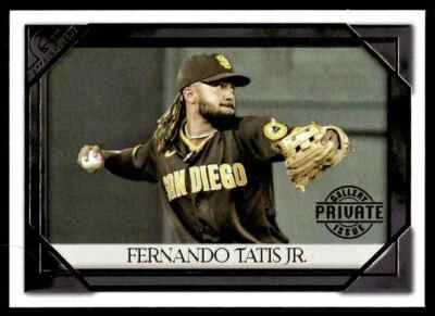 2021 Topps Gallery PRIVATE ISSUE /250 Fernando Tatis Jr. San Diego Padres #180 - Image 1 of 2