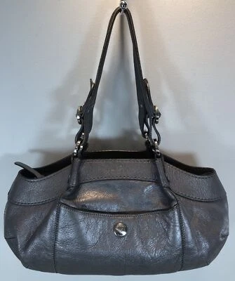 Hogan Silver Satchel Hobo Handbag Shoulder Purse - Image 1 of 4