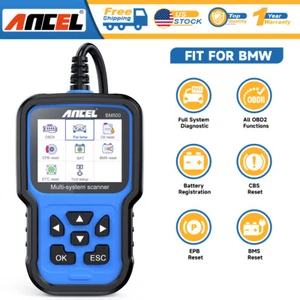 OBD2 Scanner Fit For BMW All System Battery ABS EPB SRS ESP SAS Diagnostic Tool - Picture 1 of 8
