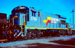ORIGINAL KODACHROME SLIDE SEABOARD SYSTEM U-36B #5788 MULBERRY, FL SEPT. 1984 - Picture 1 of 1