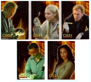 2004 CSI MIAMI Forensics CHASE CARD SET - Picture 1 of 1