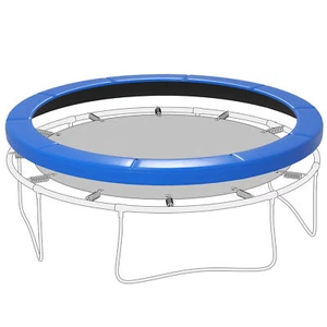 12FT Trampoline Spring Cover Safety Trampoline Pad Replacement Waterproof Blue - Photo 1 sur 10