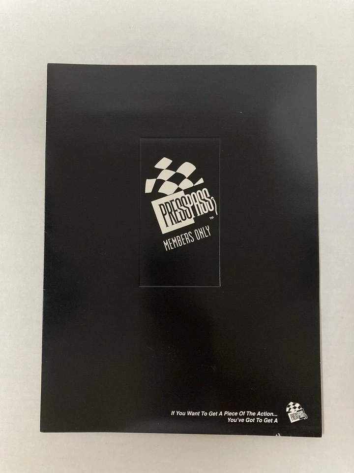 Press Pass Racing Prototype Card Release Folder 5 Cards Insider 94 Vol 1 Nascar - Image 1 of 4