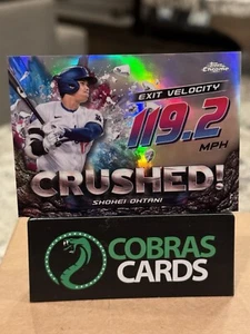 Actualización cromada Topps 2024 Shohei Ohtani ¡APROCHADA! Inserto SP - Imagen 1 de 2