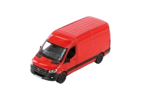 KiNSMART 2019 Mercedes-Benz Sprinter Cargo Van 1:48  Scale Die Cast Metal Red - Picture 1 of 3