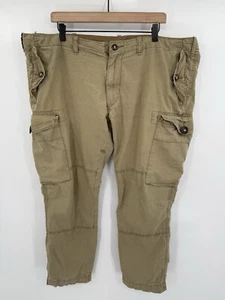 Vintage Polo Ralph Lauren Cargo Pants Military Beige 42x30 Paratrooper Utility - Picture 1 of 8