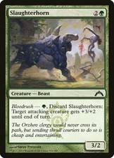FOIL Slaughterhorn | MtG Magic Gatecrash | English | Near Mint