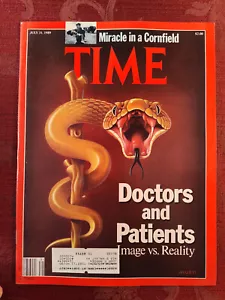 TIME July 31 1989 Doctors/Patients United Airlines Flight 232 George W. Bush - Foto 1 di 1