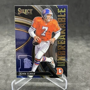 2020 Panini Select John Elway Silver Prizm Inserto Infrangibile Livello SP BRONCOS - Foto 1 di 2