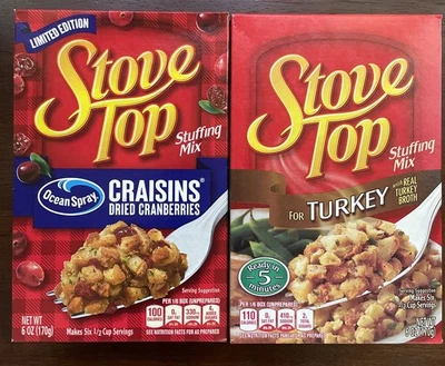 Estufa Kraft Top 1 Holiday Edición Limitada con Craisins y 1 Mezcla de Relleno de Pavo Foto 1 de 4