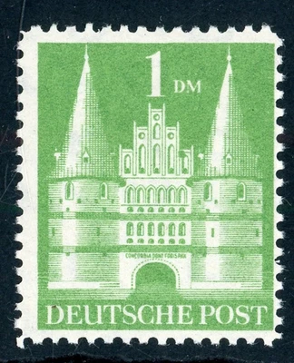 GERMANY 1948 MINT LH #658, HOLSTEN GATE, LUBECK !! H75 - Image 1 of 2