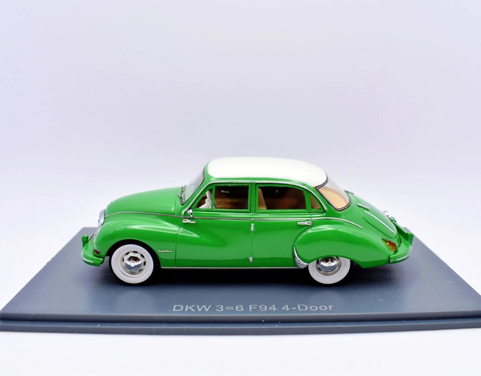 Modellino auto scala 1:43 DKW 3=6 F94 Neo models modellismo statico collezione - Immagine 1 di 4
