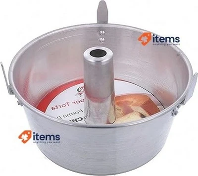 Graziano, Chiffon Torta Stampo, Alluminio Ideale Per Creare Delizioso Americano - Immagine 1 di 3