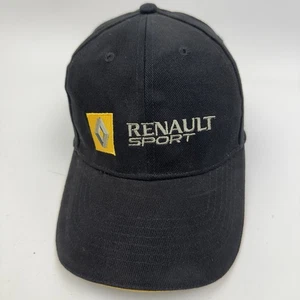Gorra Renault Sport Correa Trasera Carreras Fórmula 1 Hombre Auto Coche de Carreras Amarillo Negro - Imagen 1 de 8